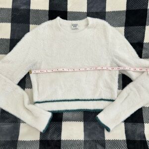 Sunday Best Fuzzy Cropped Sweater